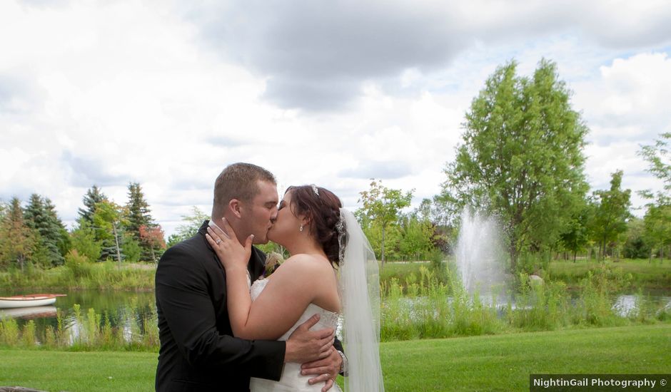Colyn and Ashton's wedding in Gilford, Ontario