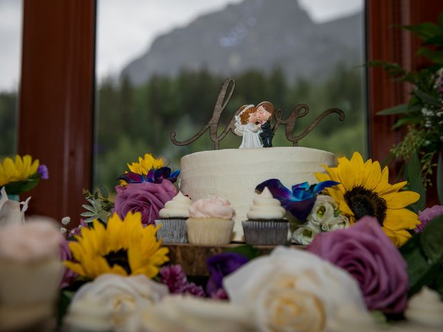 Richard and Sharice&apos;s wedding in Canmore, Alberta 11