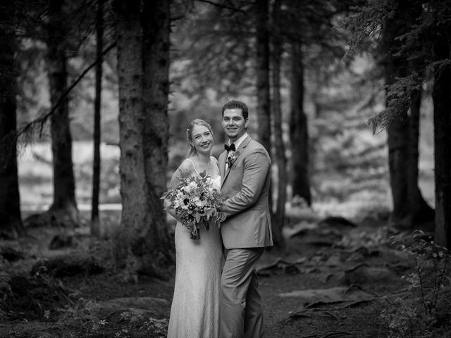 Richard and Sharice&apos;s wedding in Canmore, Alberta 14