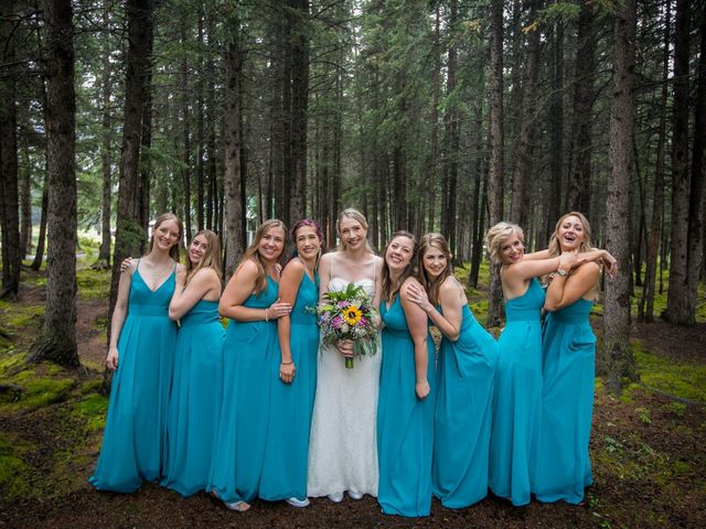 Richard and Sharice&apos;s wedding in Canmore, Alberta 17