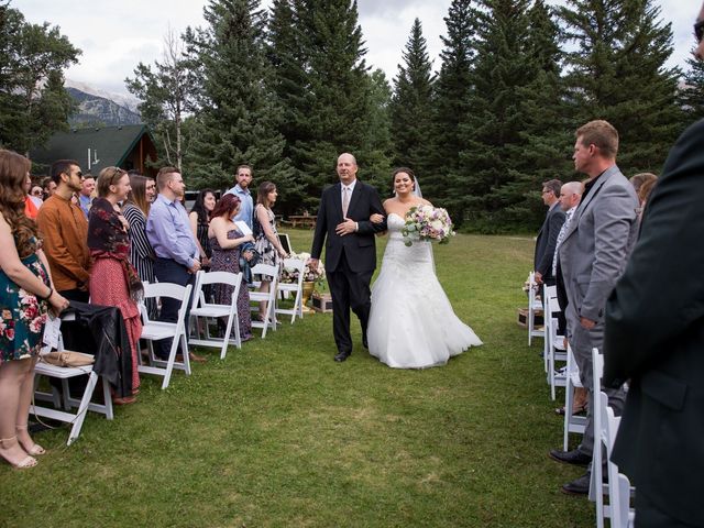 Robbie and Chelsea&apos;s wedding in Canmore, Alberta 16