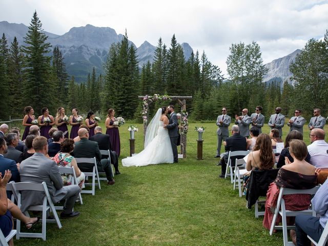 Robbie and Chelsea&apos;s wedding in Canmore, Alberta 1