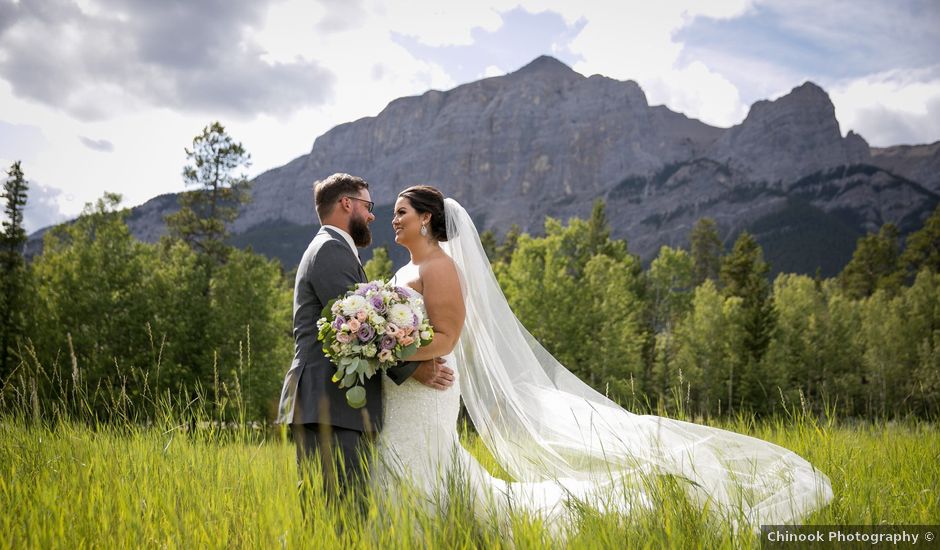 Robbie and Chelsea's wedding in Canmore, Alberta