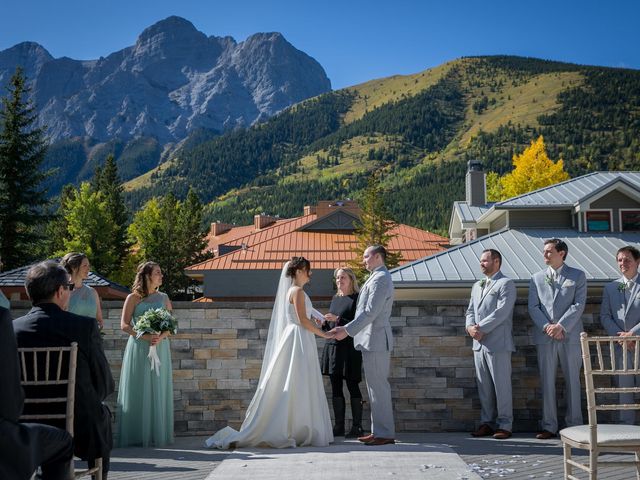 Mike and Brooke&apos;s wedding in Kananaskis, Alberta 7