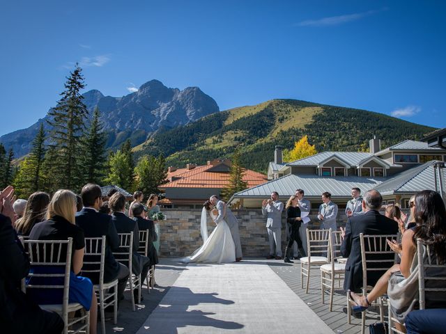 Mike and Brooke&apos;s wedding in Kananaskis, Alberta 11