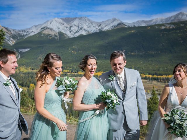 Mike and Brooke&apos;s wedding in Kananaskis, Alberta 14