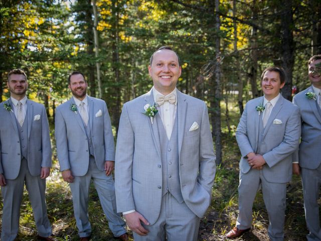 Mike and Brooke&apos;s wedding in Kananaskis, Alberta 16