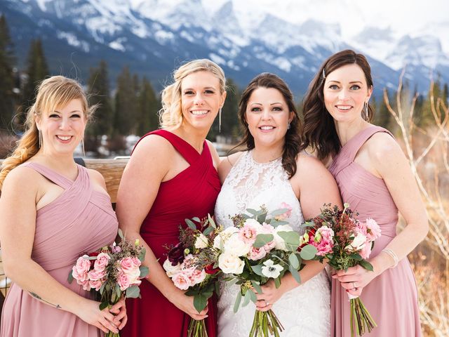 Victor and Kristine&apos;s wedding in Canmore, Alberta 9