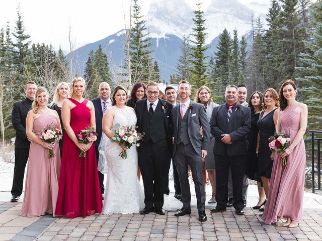 Victor and Kristine&apos;s wedding in Canmore, Alberta 23