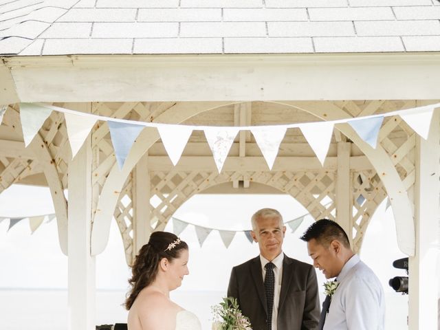 Allison and Michael's wedding in Economy, Nova Scotia 9