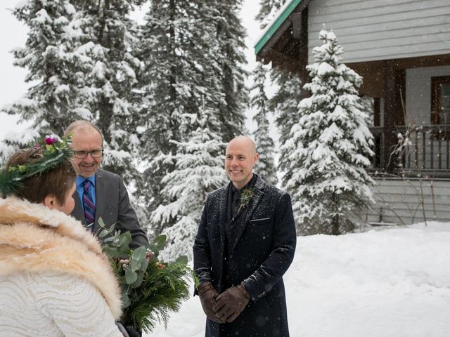 Brad and Lorah's wedding in Field, British Columbia 20