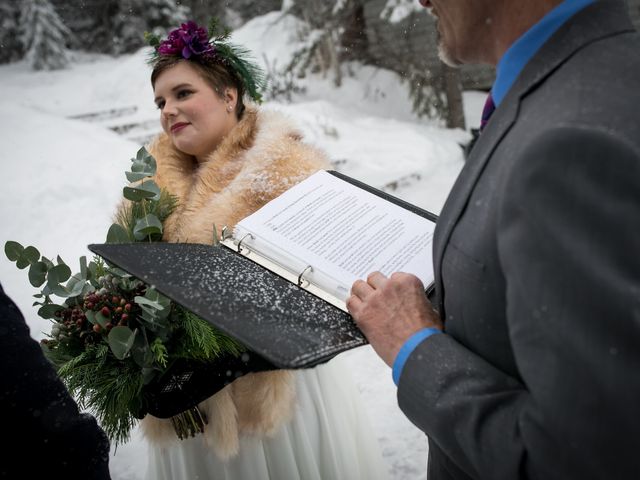 Brad and Lorah's wedding in Field, British Columbia 23
