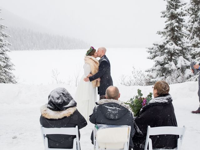 Brad and Lorah&apos;s wedding in Field, British Columbia 28