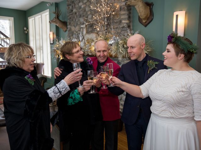 Brad and Lorah's wedding in Field, British Columbia 33