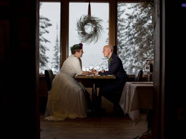 Brad and Lorah's wedding in Field, British Columbia 36