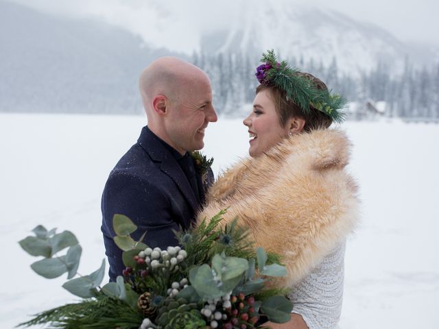 Brad and Lorah&apos;s wedding in Field, British Columbia 41