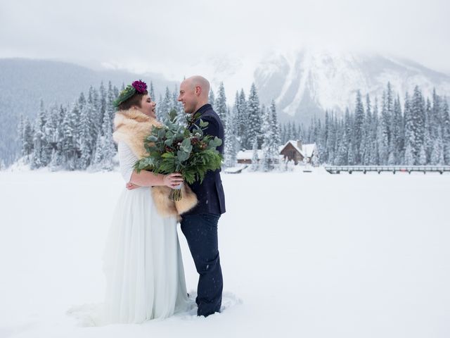 Brad and Lorah&apos;s wedding in Field, British Columbia 43