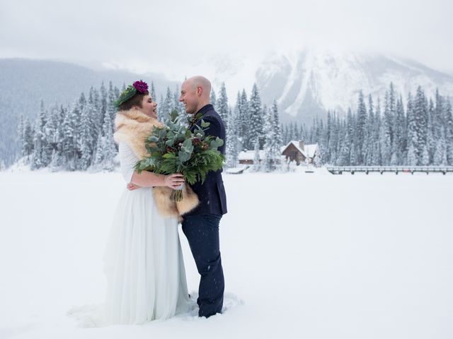 Brad and Lorah's wedding in Field, British Columbia 43