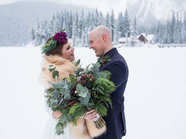 Brad and Lorah&apos;s wedding in Field, British Columbia 44