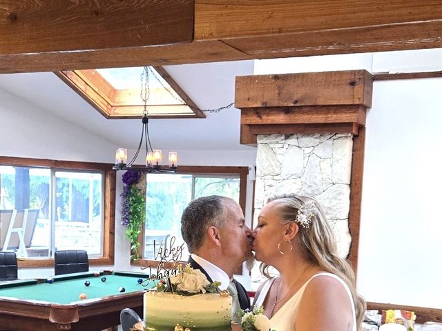 John and Vicky's wedding in Langley, British Columbia 1