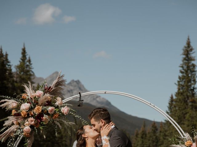 Mac and Mikaela's wedding in Banff, Alberta 4
