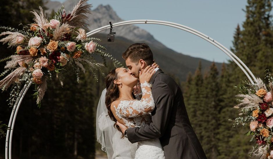 Mac and Mikaela's wedding in Banff, Alberta