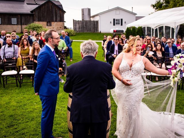 David and Jen's wedding in Niagara on the Lake, Ontario 33