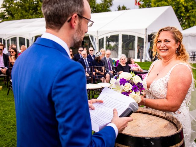 David and Jen's wedding in Niagara on the Lake, Ontario 47