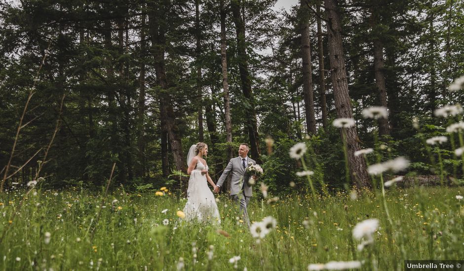 Angela and Rodger's wedding in Hope, British Columbia