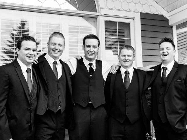 Sheldon and Ashten&apos;s wedding in Sylvan Lake, Alberta 11