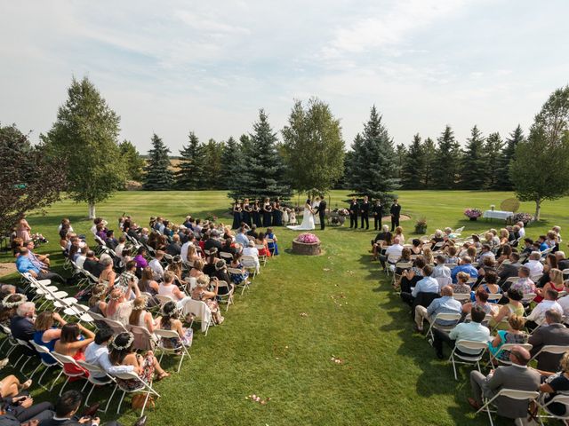 Sheldon and Ashten&apos;s wedding in Sylvan Lake, Alberta 35