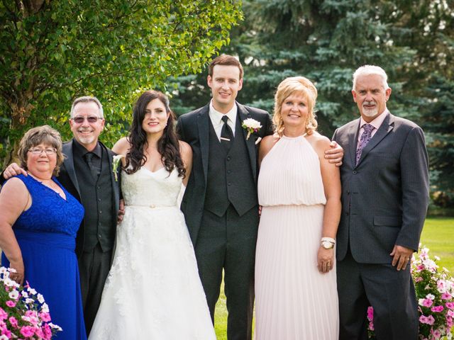 Sheldon and Ashten&apos;s wedding in Sylvan Lake, Alberta 44