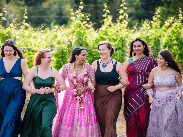 Kyle and Surabhi&apos;s wedding in Comox, British Columbia 29