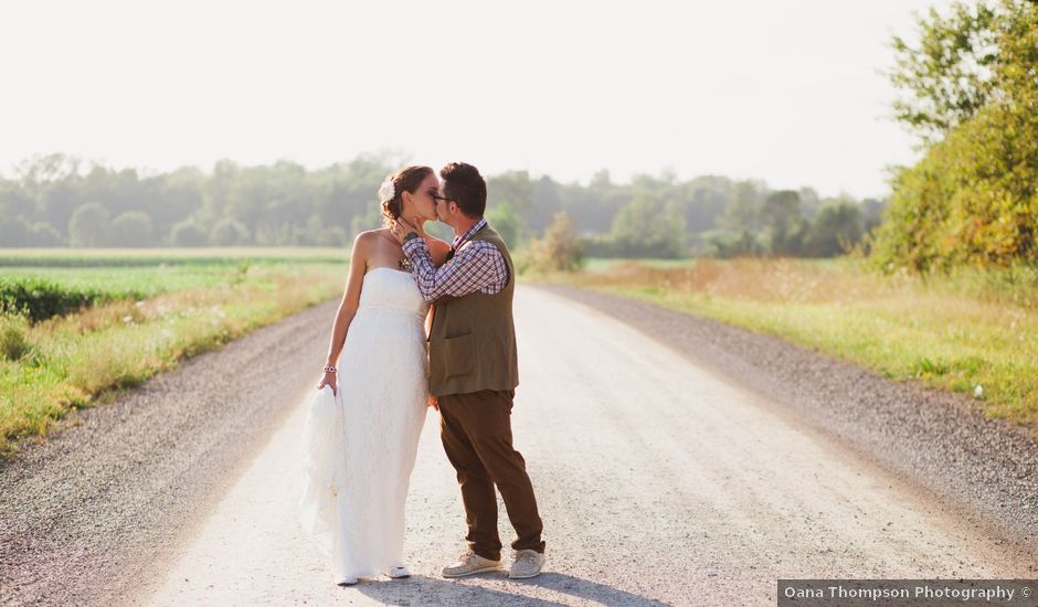 Mike and Amanda's wedding in Dunnville, Ontario