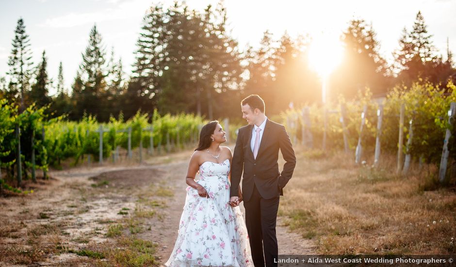 Kyle and Surabhi's wedding in Comox, British Columbia