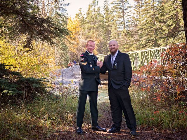 Kyle and Amber&apos;s wedding in Jasper, Alberta 5