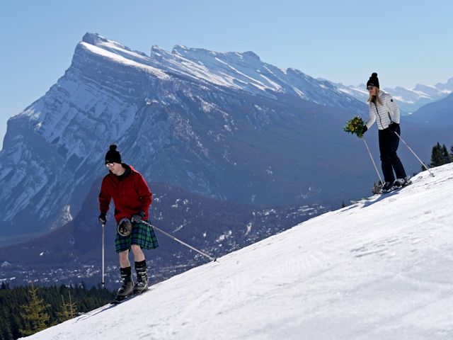 Stuart and Sarah&apos;s wedding in Banff, Alberta 2