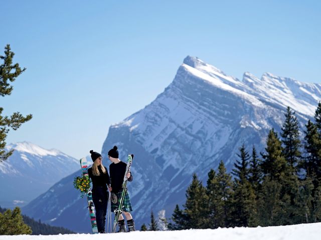 Stuart and Sarah&apos;s wedding in Banff, Alberta 13