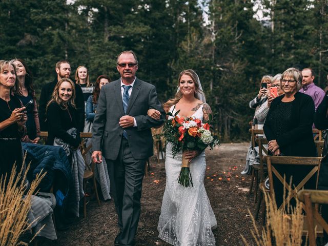 Tanner and Rebecca&apos;s wedding in Nordegg, Alberta 3