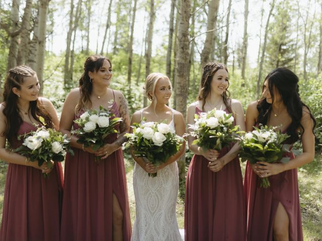 Syd and Tom&apos;s wedding in Tofield, Alberta 18