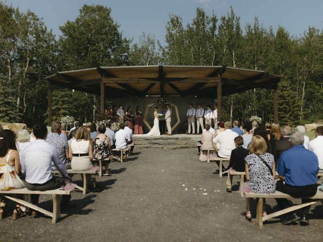 Syd and Tom&apos;s wedding in Tofield, Alberta 21