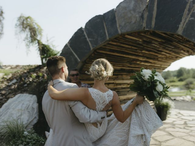 Syd and Tom&apos;s wedding in Tofield, Alberta 24