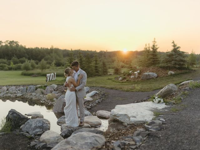 Syd and Tom&apos;s wedding in Tofield, Alberta 35