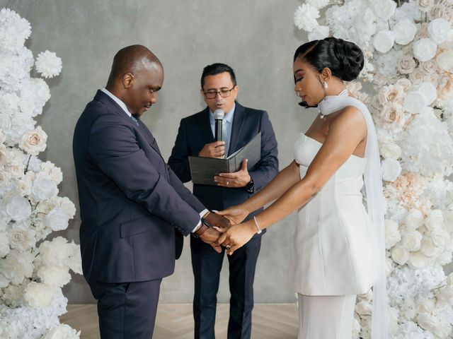 Gisele and Adeleye's wedding in Toronto, Ontario 33