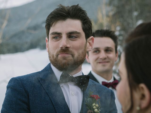 Joe burns and Megan burns&apos;s wedding in Panorama, British Columbia 8