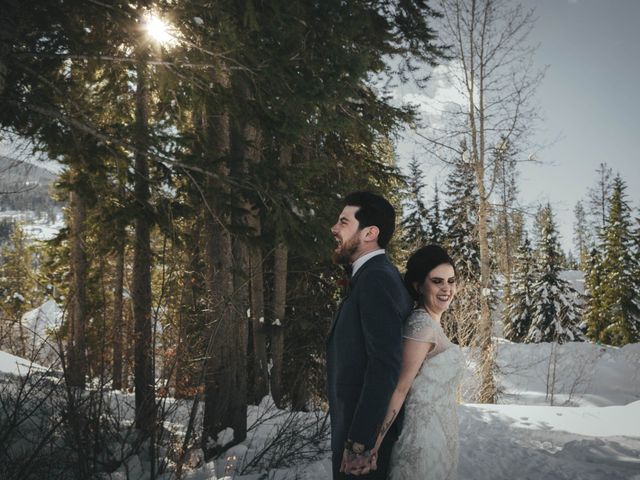 Joe burns and Megan burns&apos;s wedding in Panorama, British Columbia 9