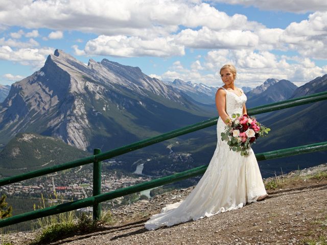 Craig and Dani&apos;s wedding in Banff, Alberta 13