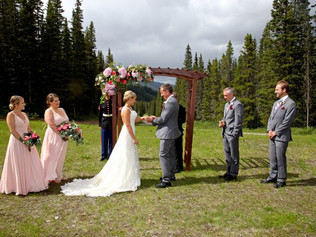 Craig and Dani&apos;s wedding in Banff, Alberta 1