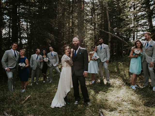 Dustin and Leslie&apos;s wedding in Bragg Creek, Alberta 5