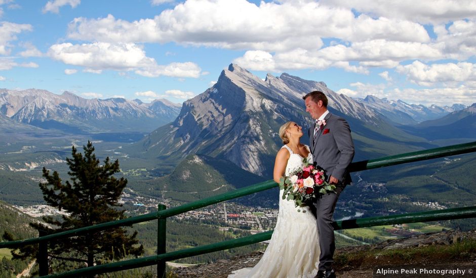 Craig and Dani's wedding in Banff, Alberta